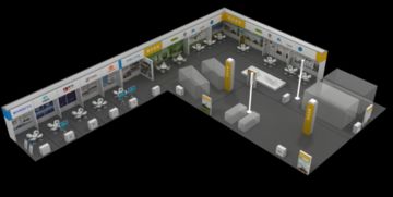 機器人展設計效果圖出爐，速來圍觀晶科微電子